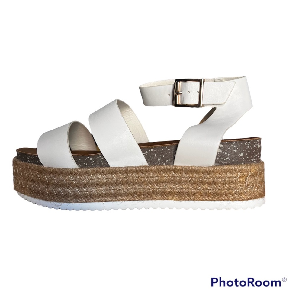 Patrizia By Spring Step white sandals women’s 7.5-8